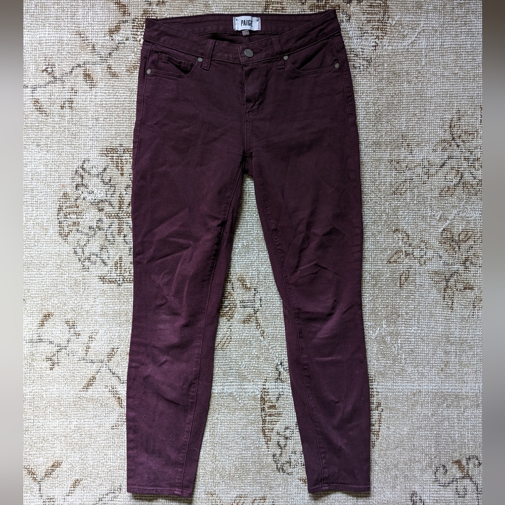 Paige Purple jeans in size 27